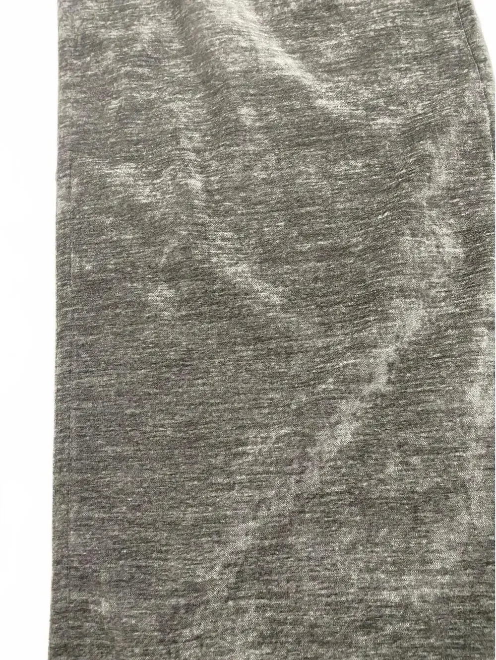 Gray Velvet Fabric Runner with Backing